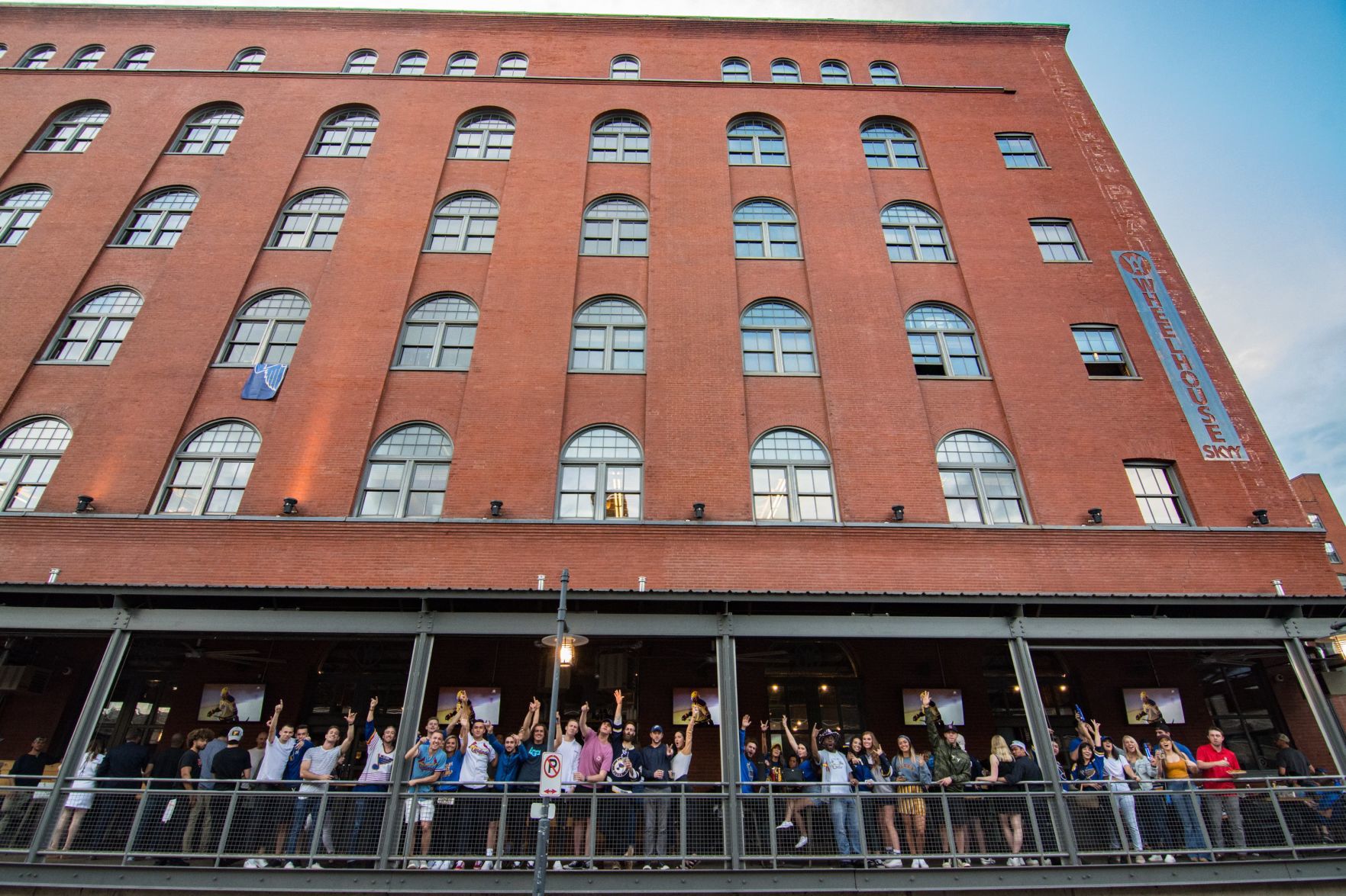 Blues Fans at Wheelhouse during Stanley Cup Final Game 7. Spons